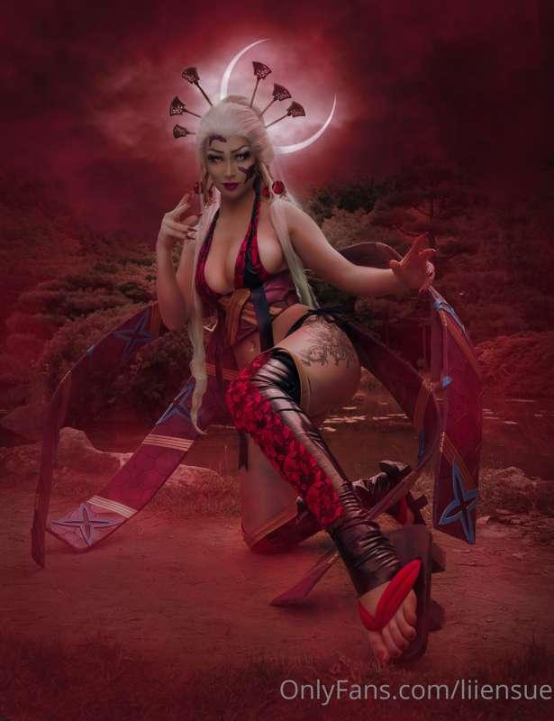 Daki from Demon Slayer is one of my fav cosplay I've ever ma..