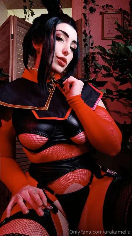 Azula, the Fire Princess is here ❤️‍🔥