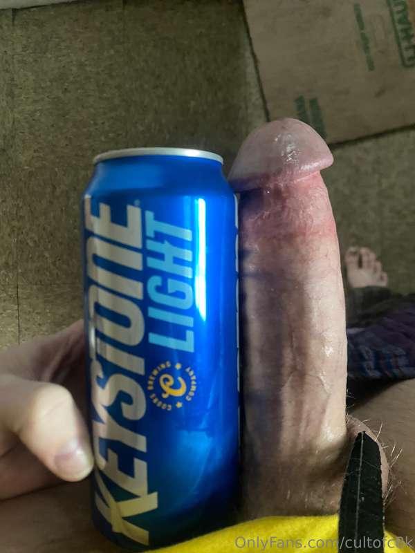shotgun this beer then deepthroat my cock would you? 😘