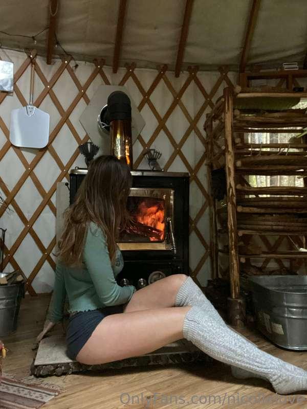 Just playing by the fire 🔥   I’m vibrating right now….really..