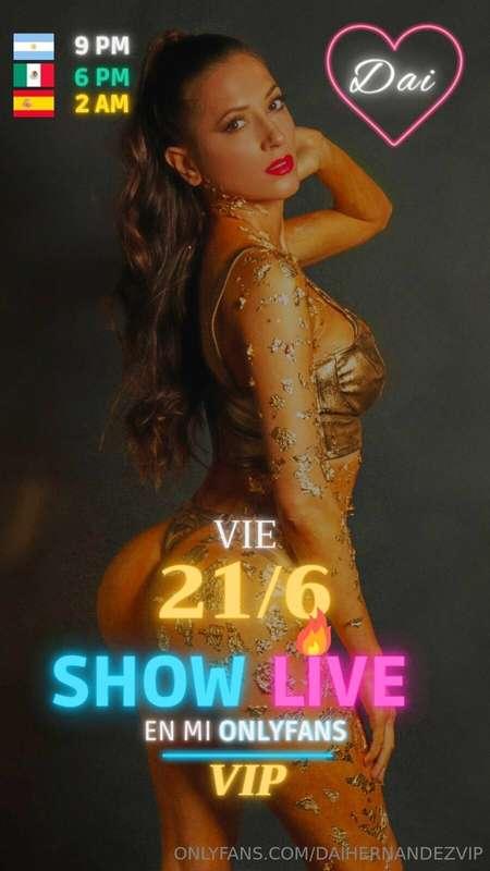 MAÑANA ***VIERNES 21/6*** BEBE❤️‍🔥🥵❤️ 9 PM ARG / 6 PM MEX/ 2..