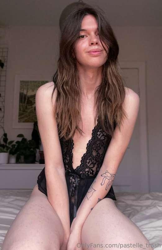 Black lingerie for tonight 🥰