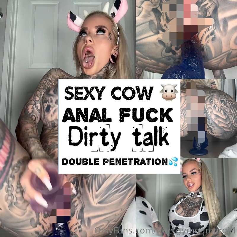 𝗗𝗢𝗨𝗕𝗟𝗘 𝗣𝗘𝗡𝗘𝗧𝗥𝗔𝗧𝗜𝗢𝗡 💦 I dress up like a 𝐝𝐢𝐫𝐭𝐲 𝐬𝐥𝐮𝐭𝐭𝐲 𝐜𝐨𝐰 and ..