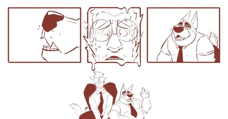 Mr. Wiggleton: Social Training. Page 3 WIP