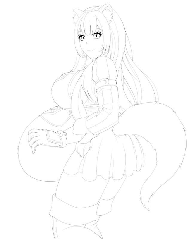 Raphtalia - Work Steps
