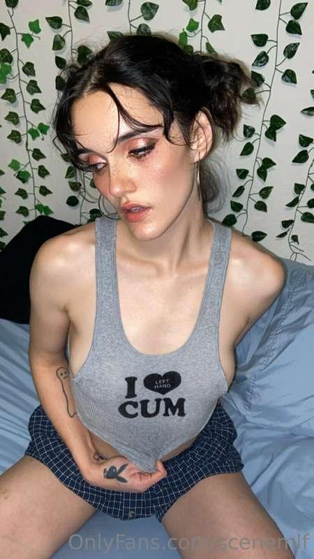 I 🖤 cum