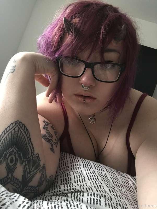 😈 I miss face jewelry..but I had to go and break them 🥺 
Any..