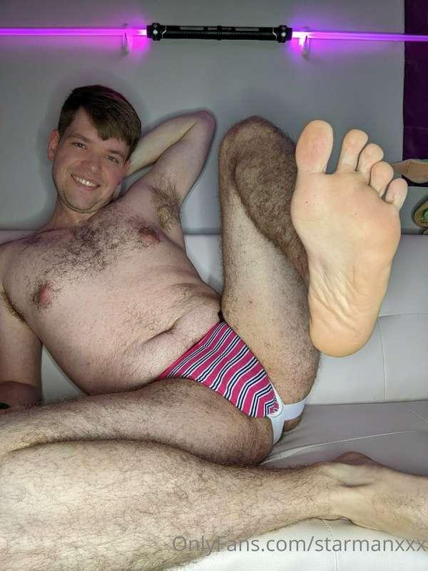 Jockstrap Friday or Foot Friday? Why not both! 🍑👣 New video ..