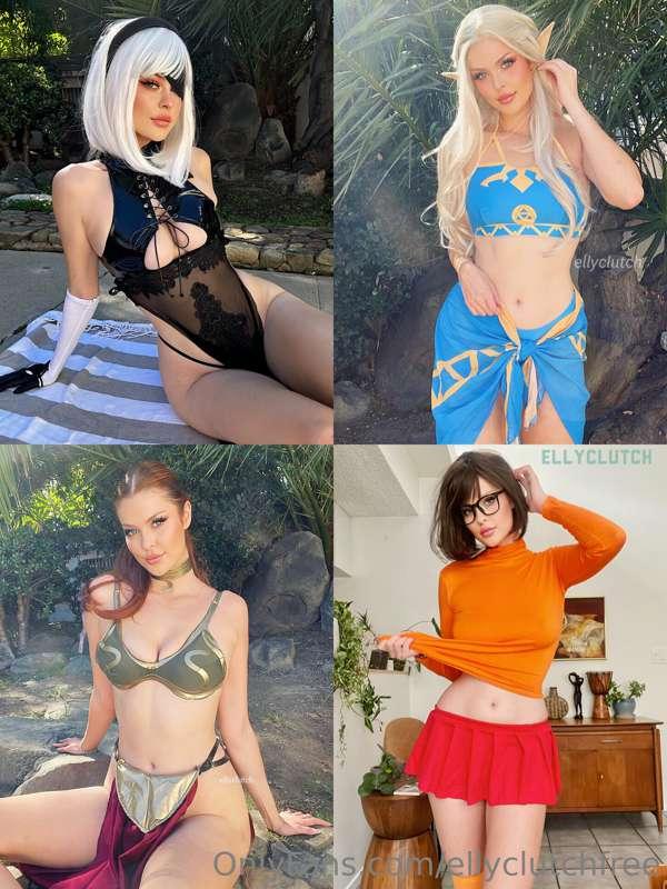 ***Which cosplay do you want a full sex tape in?***

The WIN..