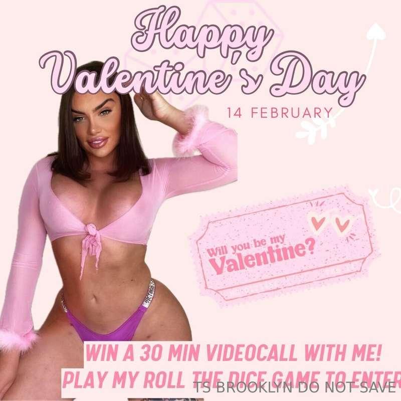 **𝗕𝗘 𝗠𝗬 𝗩𝗔𝗟𝗘𝗡𝗧𝗜𝗡𝗘𝗦 💕**
Play my *Roll the dice* in the post b..