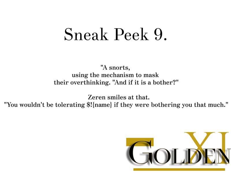 Sneak Peek — 9.
