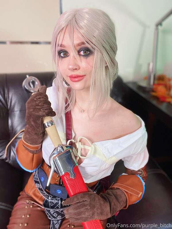 Me as Ciri❤️ It’s an example of cosplay request, my big fan ..
