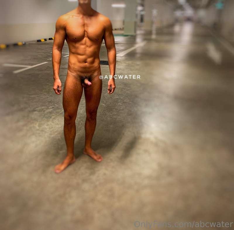 Where shall we park? 要挺在哪裡呢？  #abs #chest #cock #full body #..