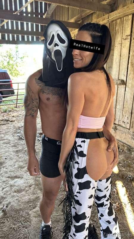 Things got real spooky around here @realhotwife 