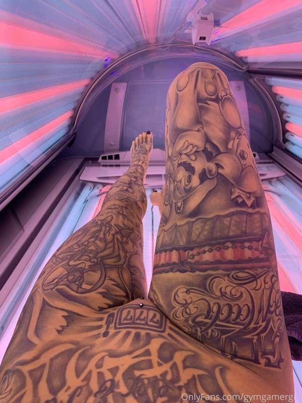Tanning baby 💦💦💦
