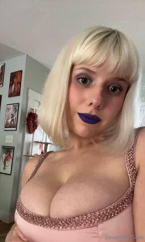 [swipe for boob] My tits look amazing in this dress. And the..