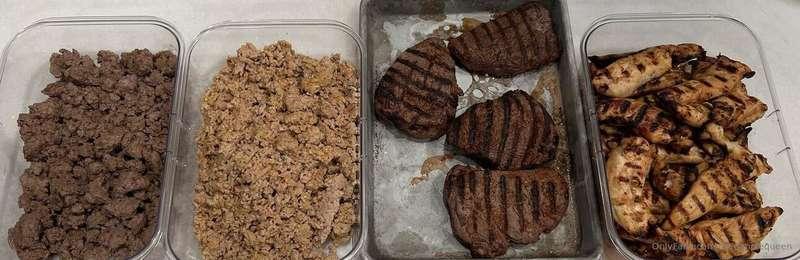 That’s how I prepare my protein sources for the day. I usual..