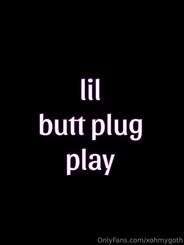 My asshole is so tight I had to use my smallest plug 🥺  See ..