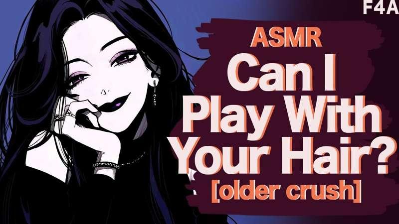 EXTENDED VERSION Grumpy Goth Girl Lets You into Her Room [Friends to More] [Head Scratches][crickets]