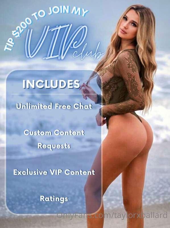 hiiiii baby!! I'm ***finally*** starting a VIP program!! ♥️👑..