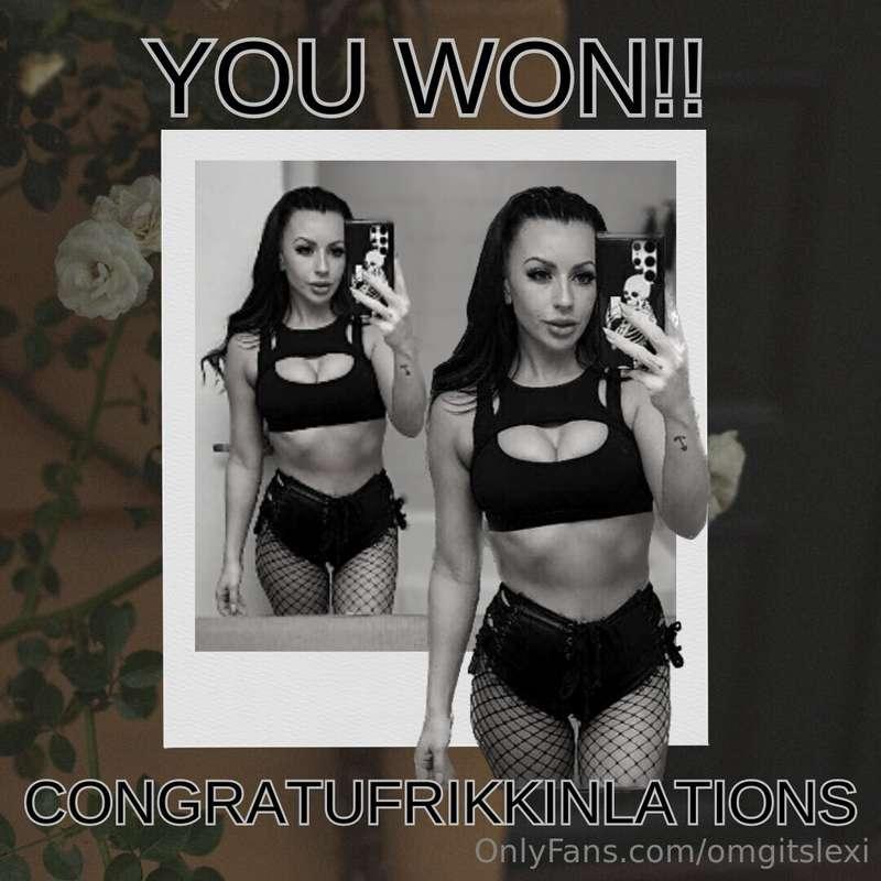 🖤 Did you get lucky? Check your dms to see if you won! 🖤