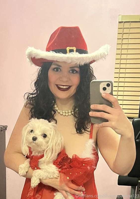 Merry Christmas from My Doggy and Me!!