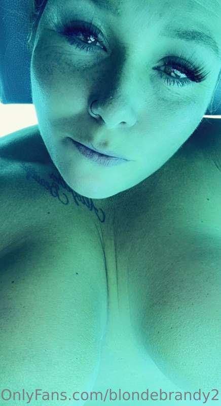 Went tanning today