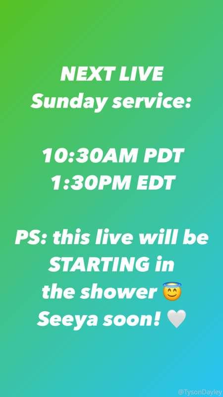 Doing an earlier live time intended for my international fri..