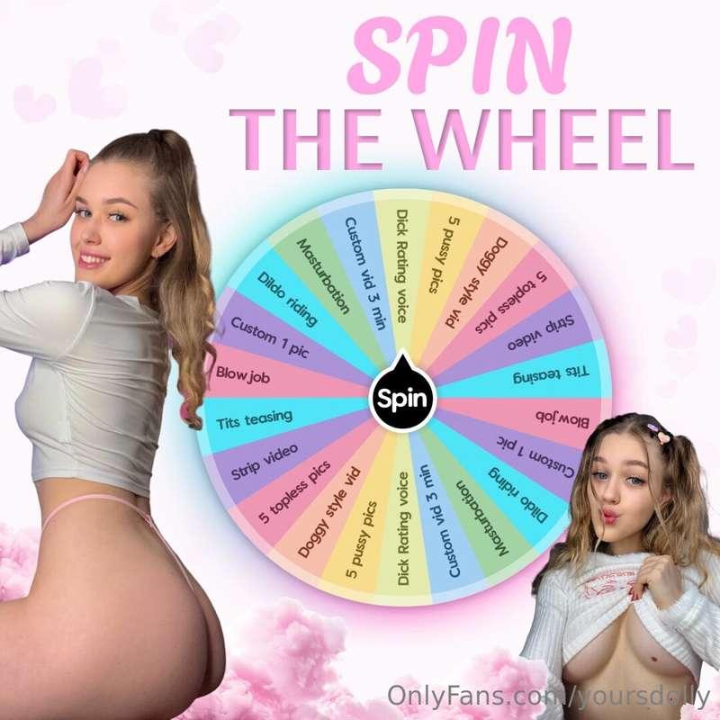 SPIN THE WHEEL & TEST YOUR LUCK! 🎯⠀You’ve got only 24 hours ..