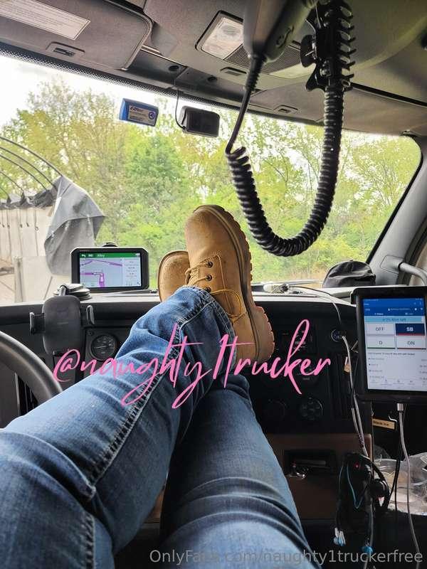 Just doin trucker shit 😌