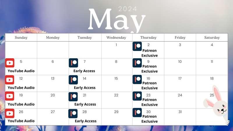 May Calendar!