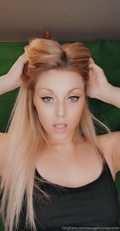 My eye contact gets even more intense when your Dick's in my..