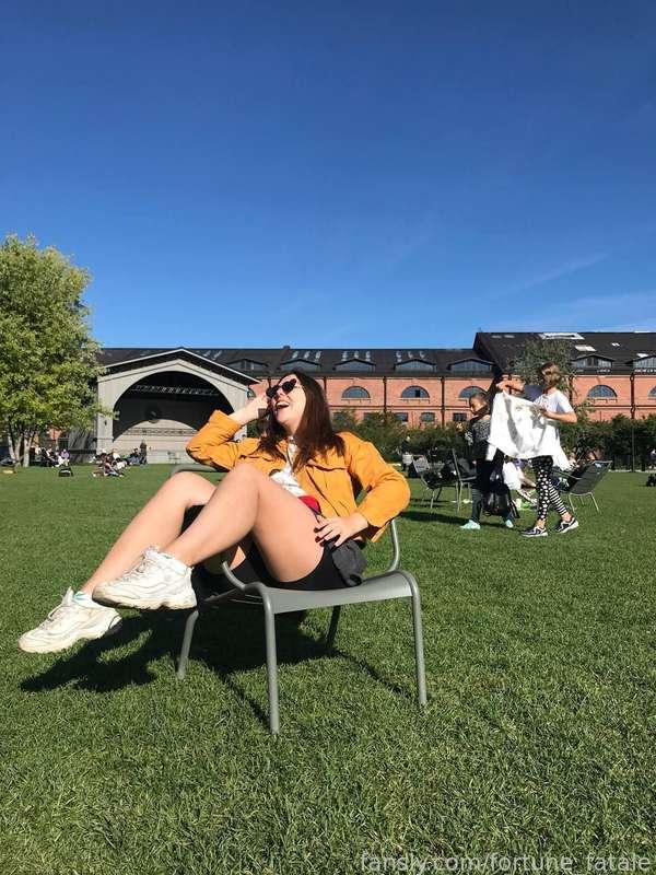 
I know you're watching me at the park, your attention captured by my pristine white sneakers.

You gaze upon them, and drool drips as you imagine licking them clean in front of all those people around. They would witness your devotion as a faithful servant and a daring deviant 😈

#footfetish #feet #toes #feetworship #femdom #feetmodel #domme #goddess #mistress #sph #sissy #worship #middlefinger #findom #worshipfeet #humiliation #fortune_fatale