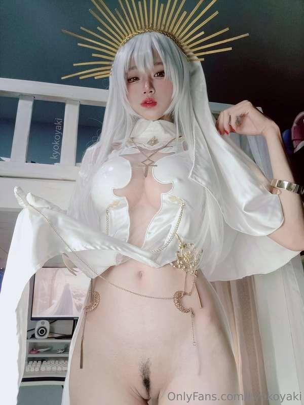 แม่ชีขาว มาชำระล้างบาปให้พวกลูกๆแล้วว🤍✝️The white nun came t..