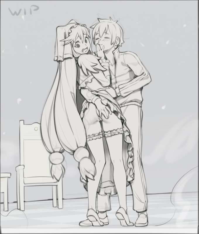 Eris and Kazuma WIP