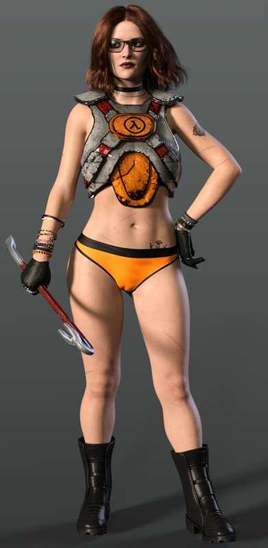 Half-Life - Pin Up - Abigail