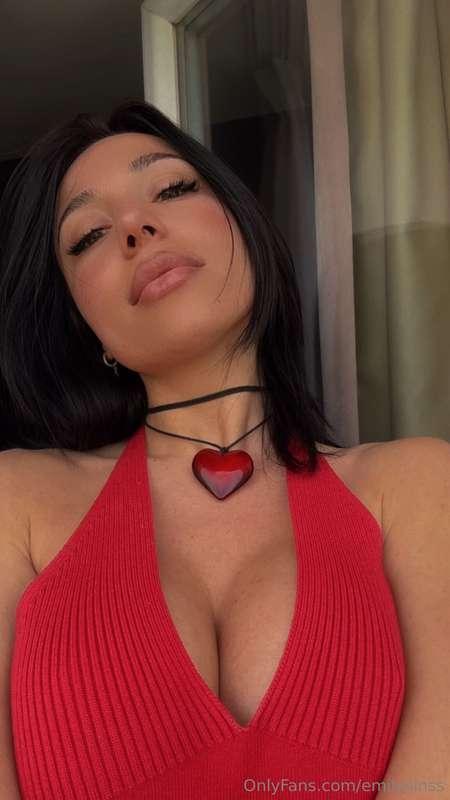 When I say you're in my heart, this is what I actually mean ..