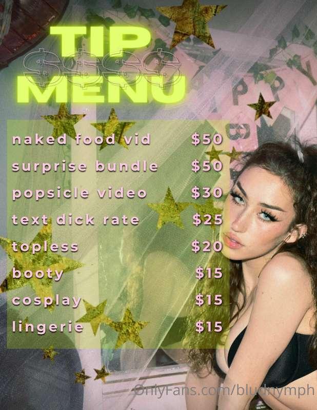 lemme make this shit a lil easier for u :) tip me and tell m..