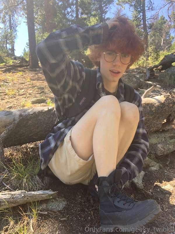 Took my clothes off and jerked off in the woods 🫣  Should I ..