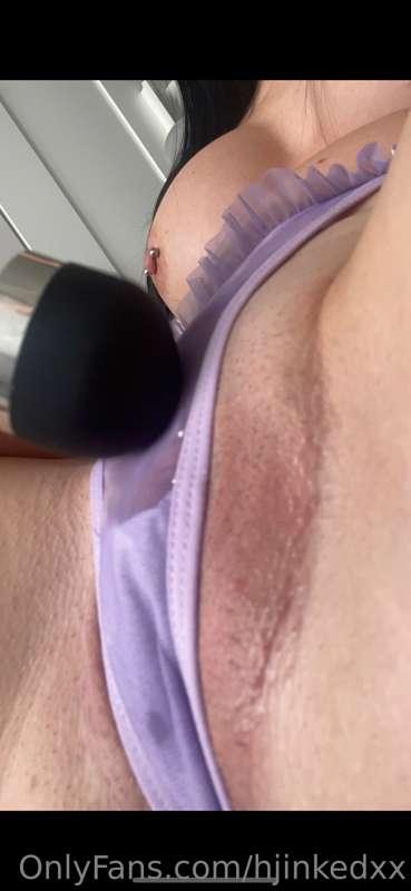 Being so horny I couldn’t wait to take my panties off so I m..