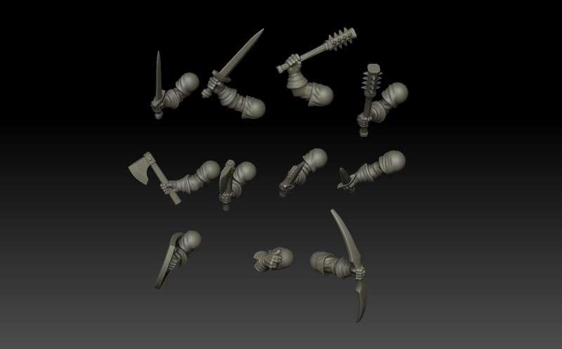 December teaser : Arm options for the modular mercenaries!