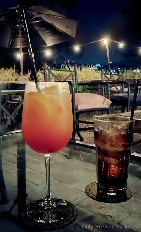 An excellent view to enjoy the beginning of the night... the..