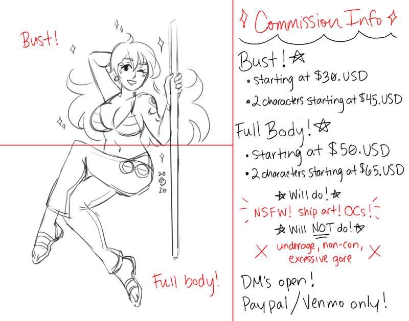 Open for Commissions!
