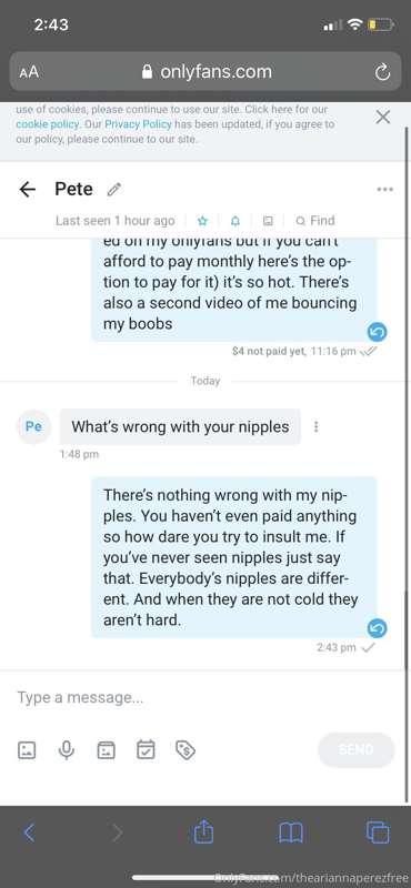 You say rude shit like this and don’t even tip me you will b..