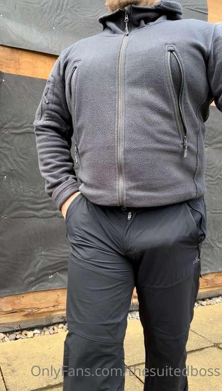 Going on a hike today… realised I’ve put on a few extra poun..