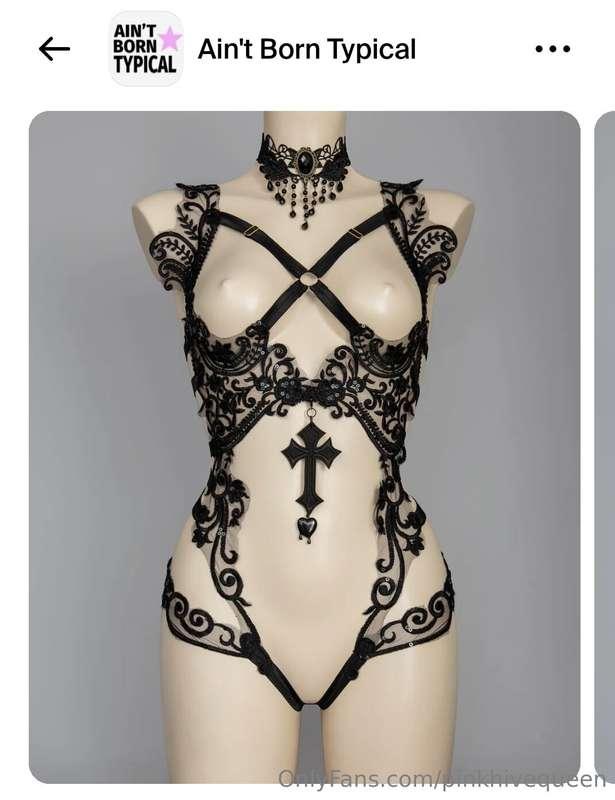 This is going to pair with my demon hooves and horns SO well..