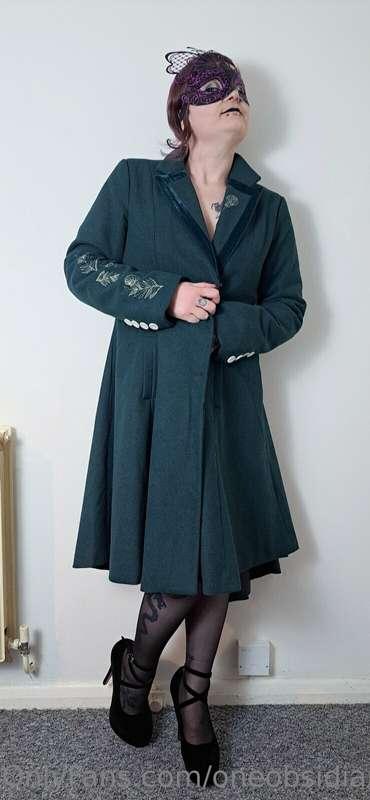 Hump day tomorrow! Let's see what's hidden under this jacket..