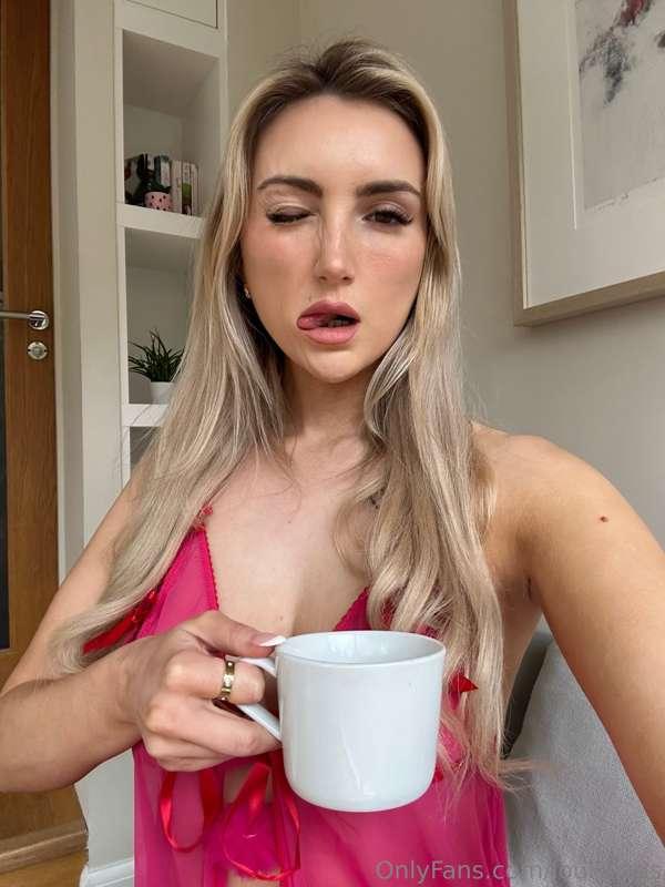 Starting my day with a cup of coffee. ☺️