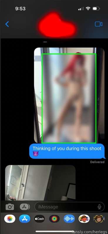 🥵🥵🥵🥵 ... this is how an alpha male texts back losers!!! I love to be cucking you betas, so I can talk to you like my girlfriends ... 

So I was excited doing a couple more reshoots for a custom and I decided to text this photo to my bf... the uncensored version of course ...

So he just texted me THIS AMAZING PHOTO BACK!! 🤤🥵🍆.... ugh, and he's not even trying!!! 

This is how to get a woman's 🐱💦!!! 

What do you betas think? ....  be an obedient beta cuck and thank him for getting me in the mood!

If you want to see what gets me in the mood, unlock this set to see  the photo he texted me via DM. 😈