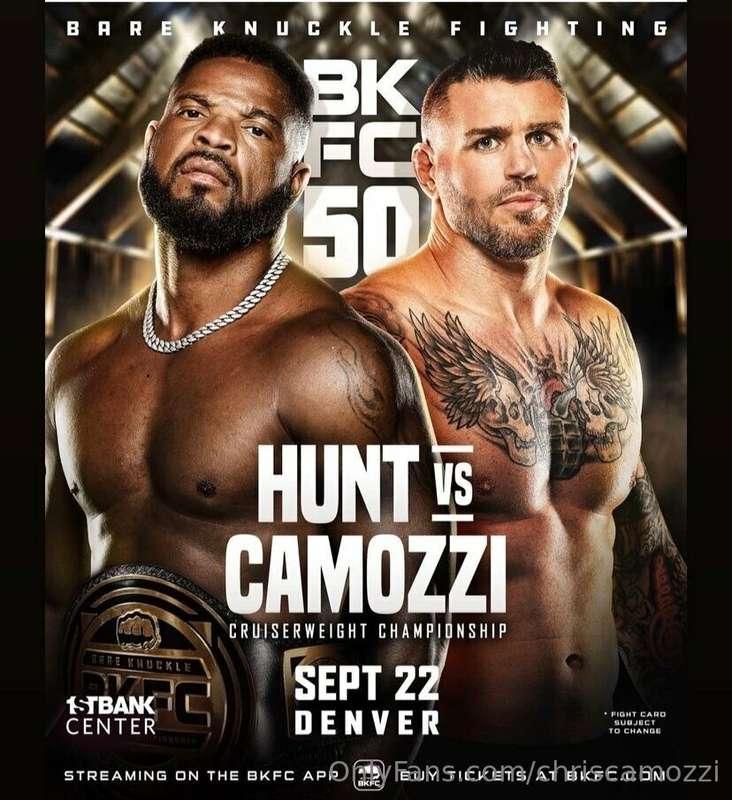 I will be World Champion Sept 22nd